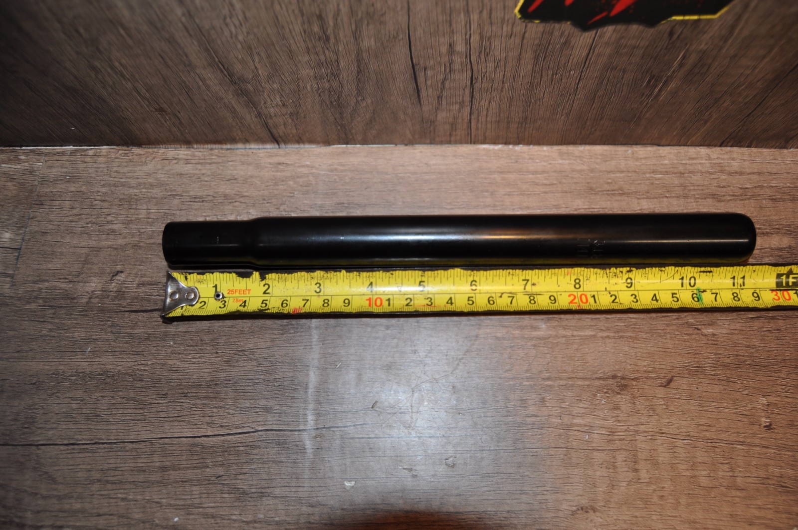 High quality BMX bike seat with 280mm / 25.4mm diameter Seat Post