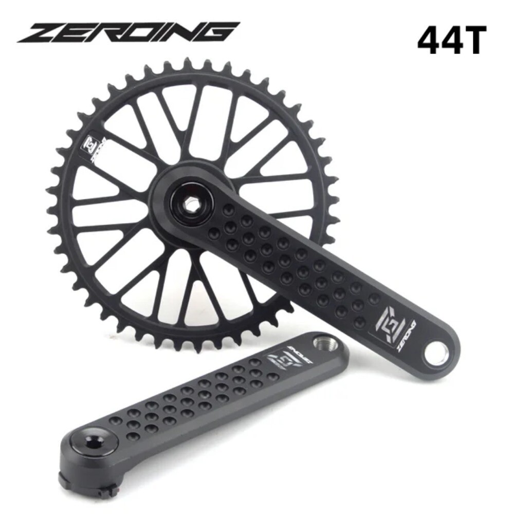 ROAD Bike Crankset CRS Hollow Crank Chainring 7075 Shaft CNC GRAVEL Spider Sram