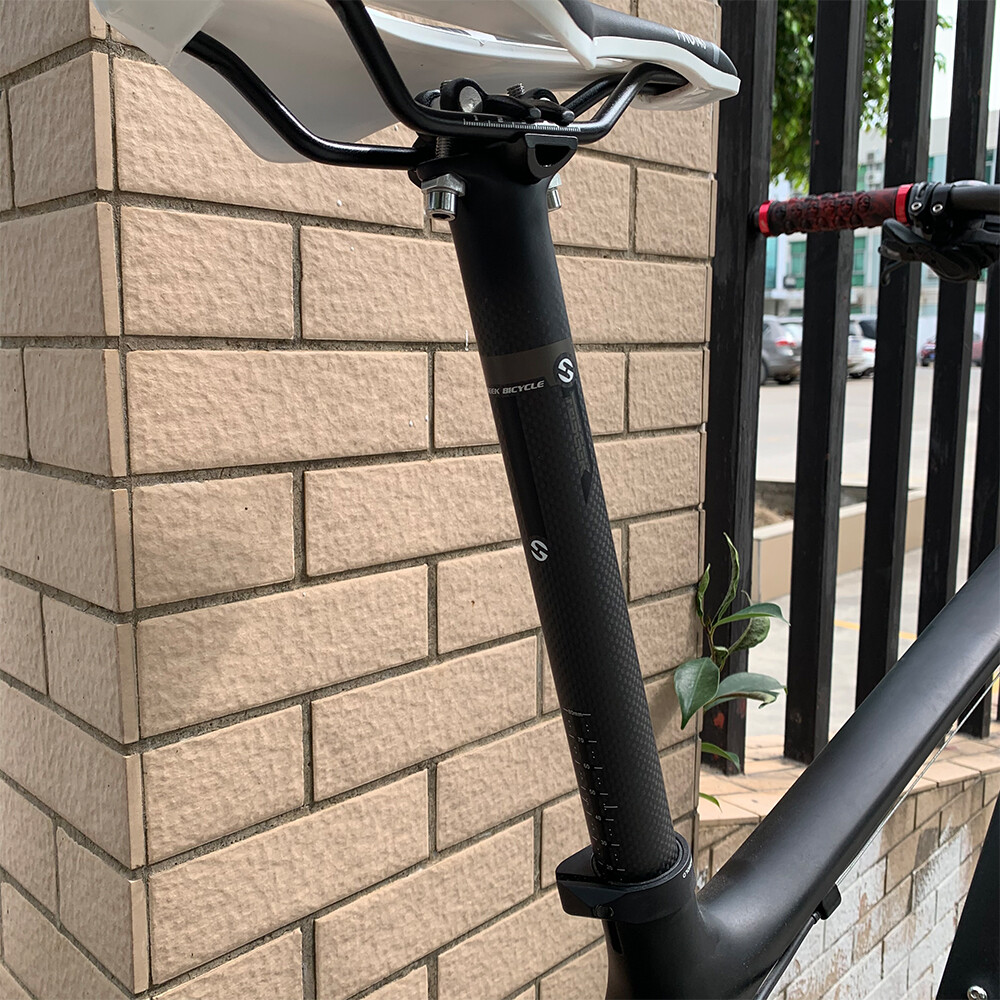 Carbon Fiber Seatpost 27.2/30.8/31.6*350/400mm Seat Post For Mountain Road Bike