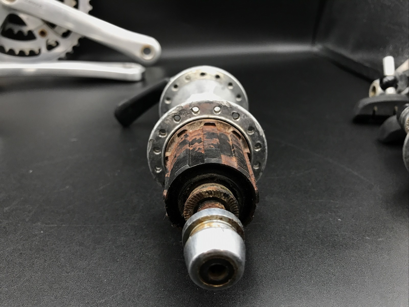 Vintage Shimano Deore XT M730 735 Partial Groupset