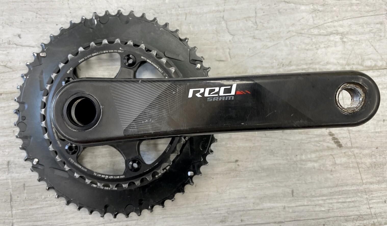 Sram Red Carbon Crankset 52/36t- 175mm- 11-Speed- BB30 (Used)