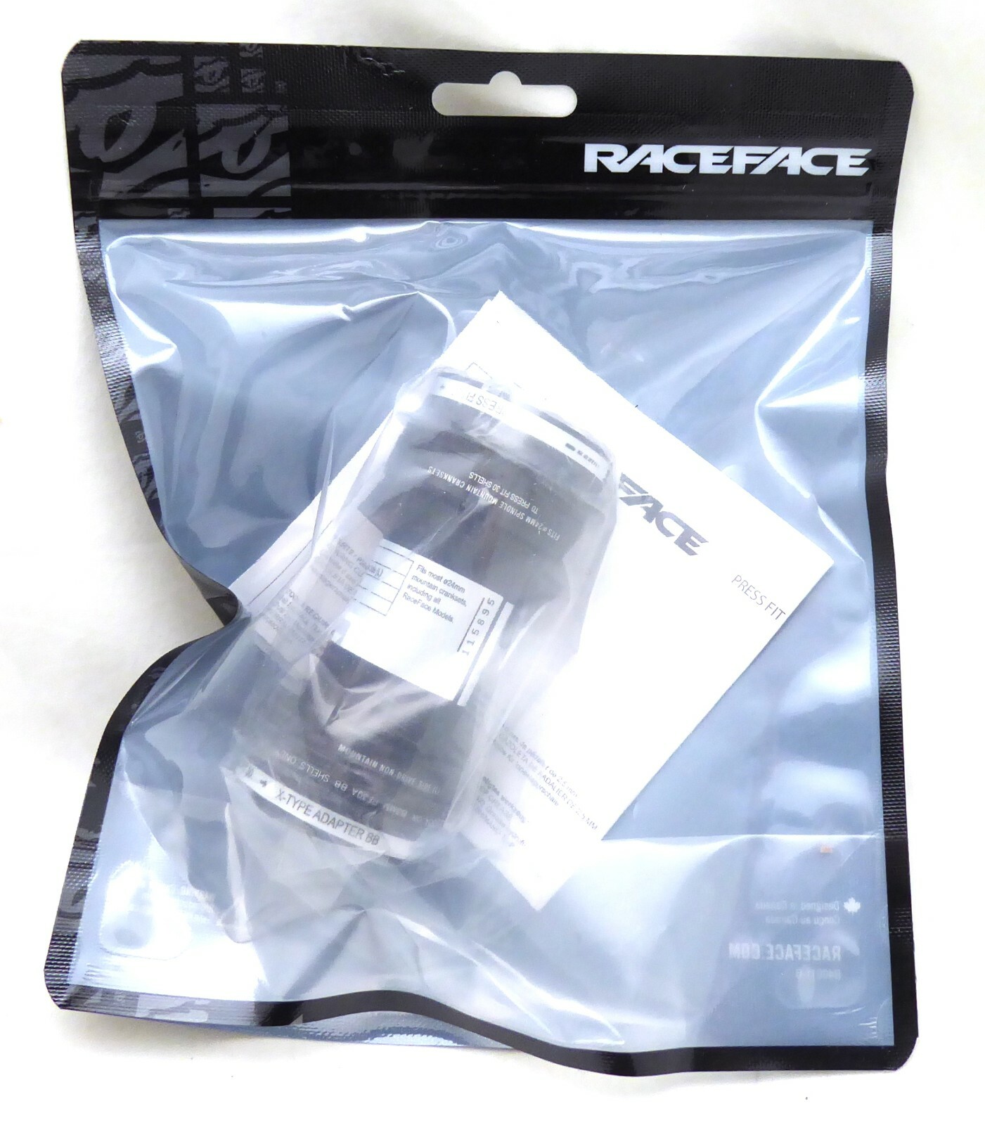 RaceFace EXI PF30 Bottom Bracket: 46mm ID x 73mm Shell x 24mm Spindle