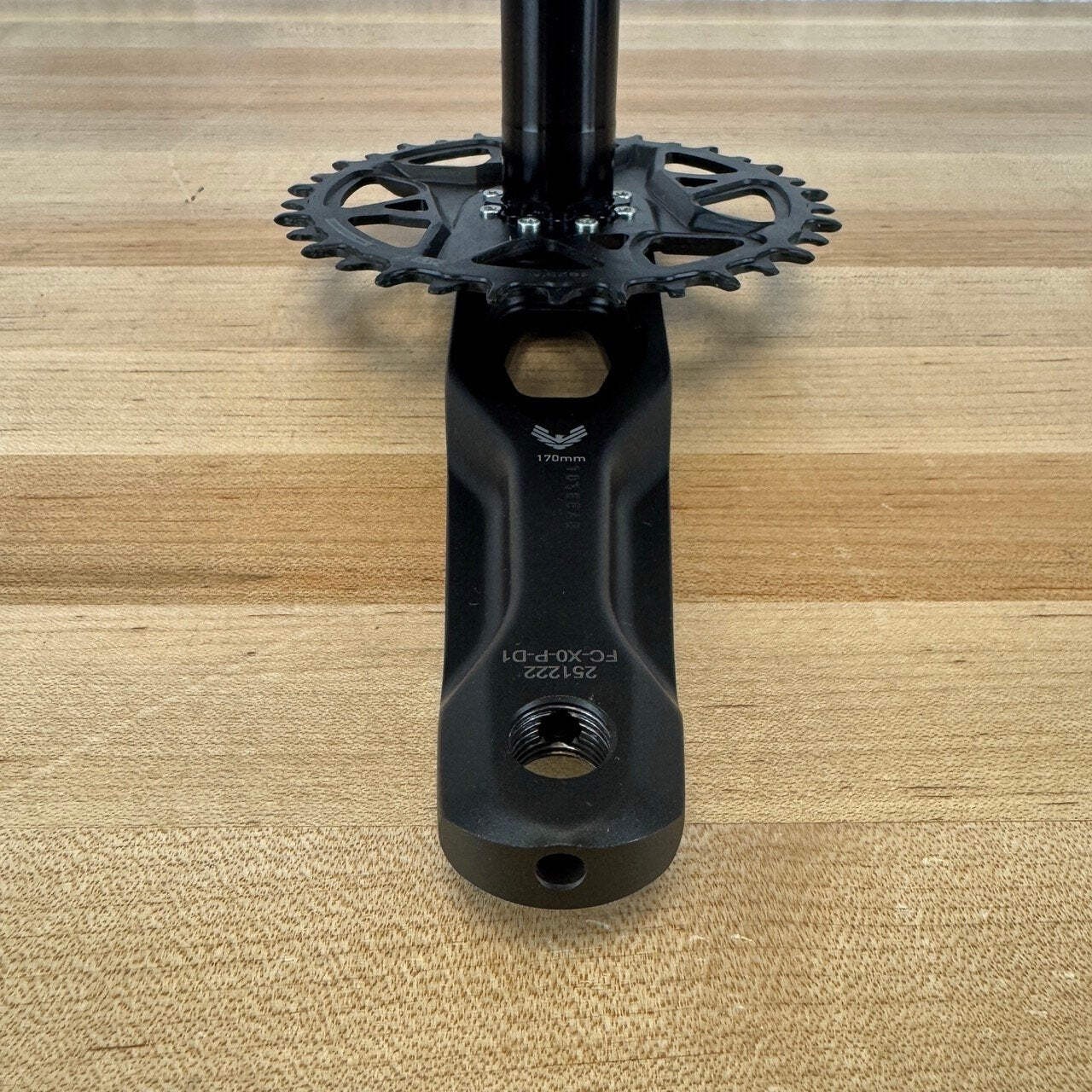 Low Mile SRAM Eagle X0 T-Type AXS 170mm 34T Power Meter Crankset with Chainrings