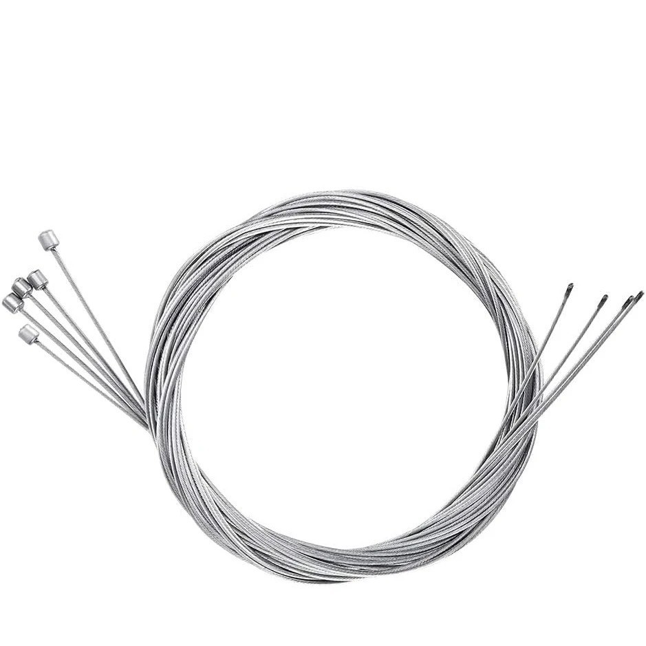 5pcs 2M MTB Bicycle Brake Cable Stainless Steel Gear Shift Inner Wire