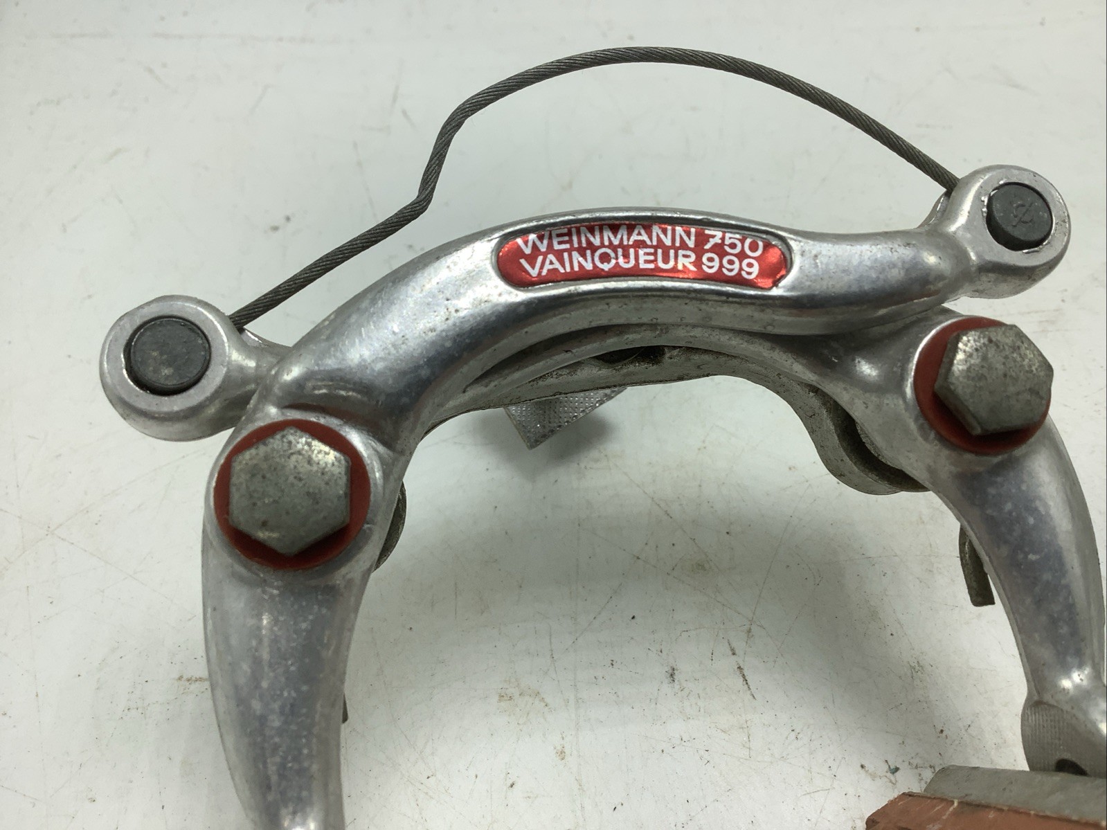 Vintage Weinmann 750 Vainqueur 999 Center Pull Brake Calipers Pair Long Reach