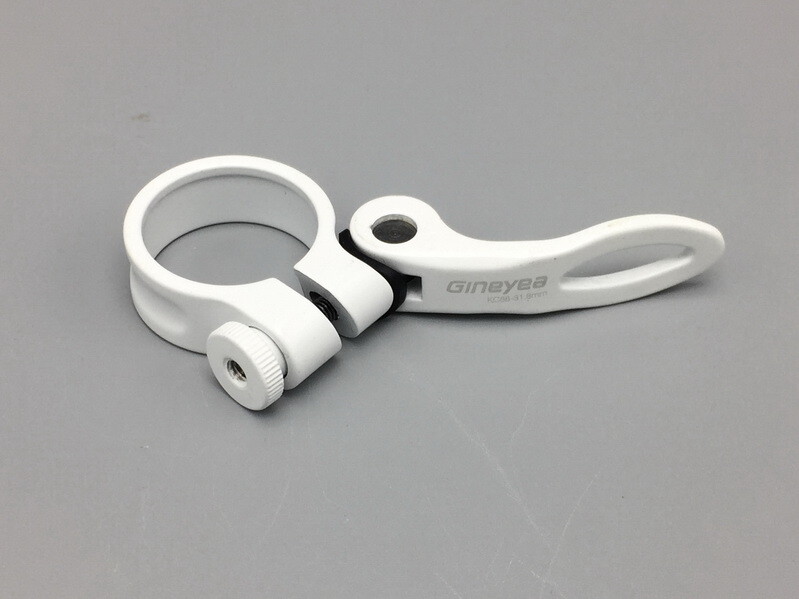 Gineyea Road Bicycle MTB Bike Clamp Quick Release Seatpost Clamps 31.8/34.9mm