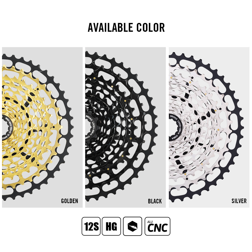 12s Mountain Bicycle Cassette 11-50T MTB Bike Freewheel Chain For Shinamo HG