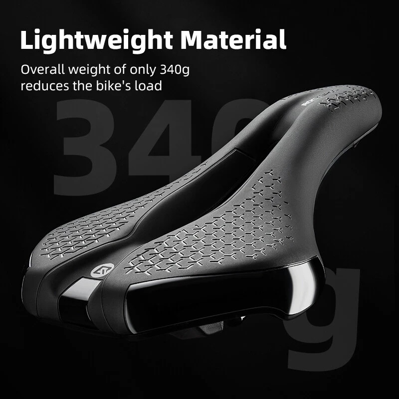 ROCKBROS Bike Saddle Breathable Hollow MTB Road Bike Lightweight Seat Cushion
