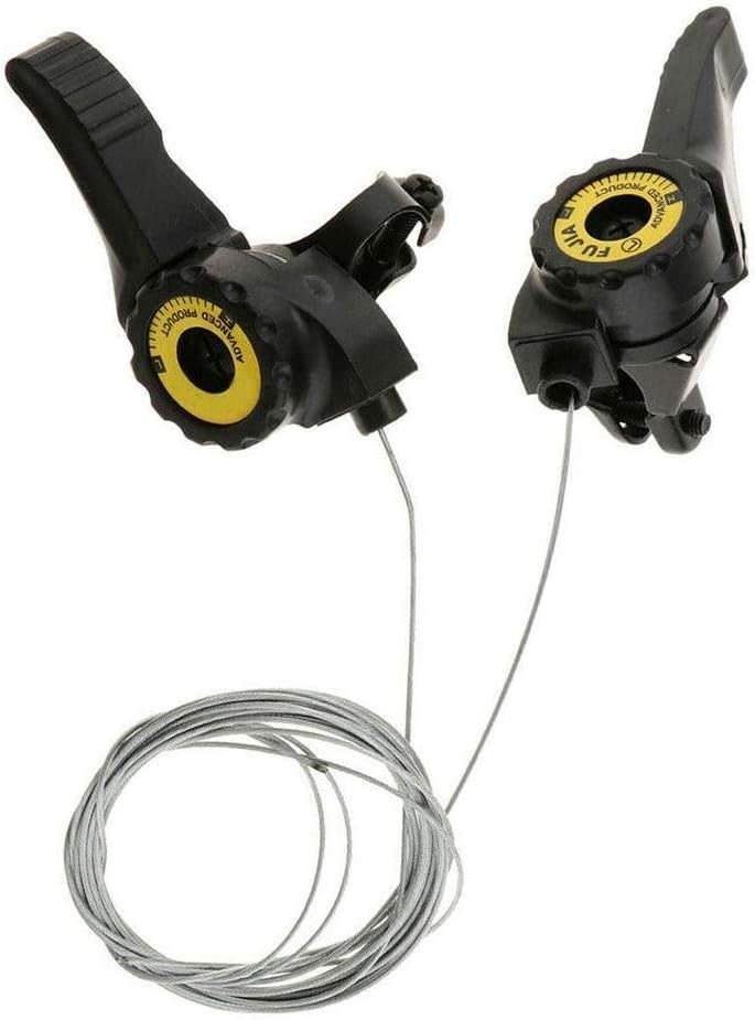 Speed Bike Shifters 15/18/21 Speed Thumb Gear Levers Handlebar