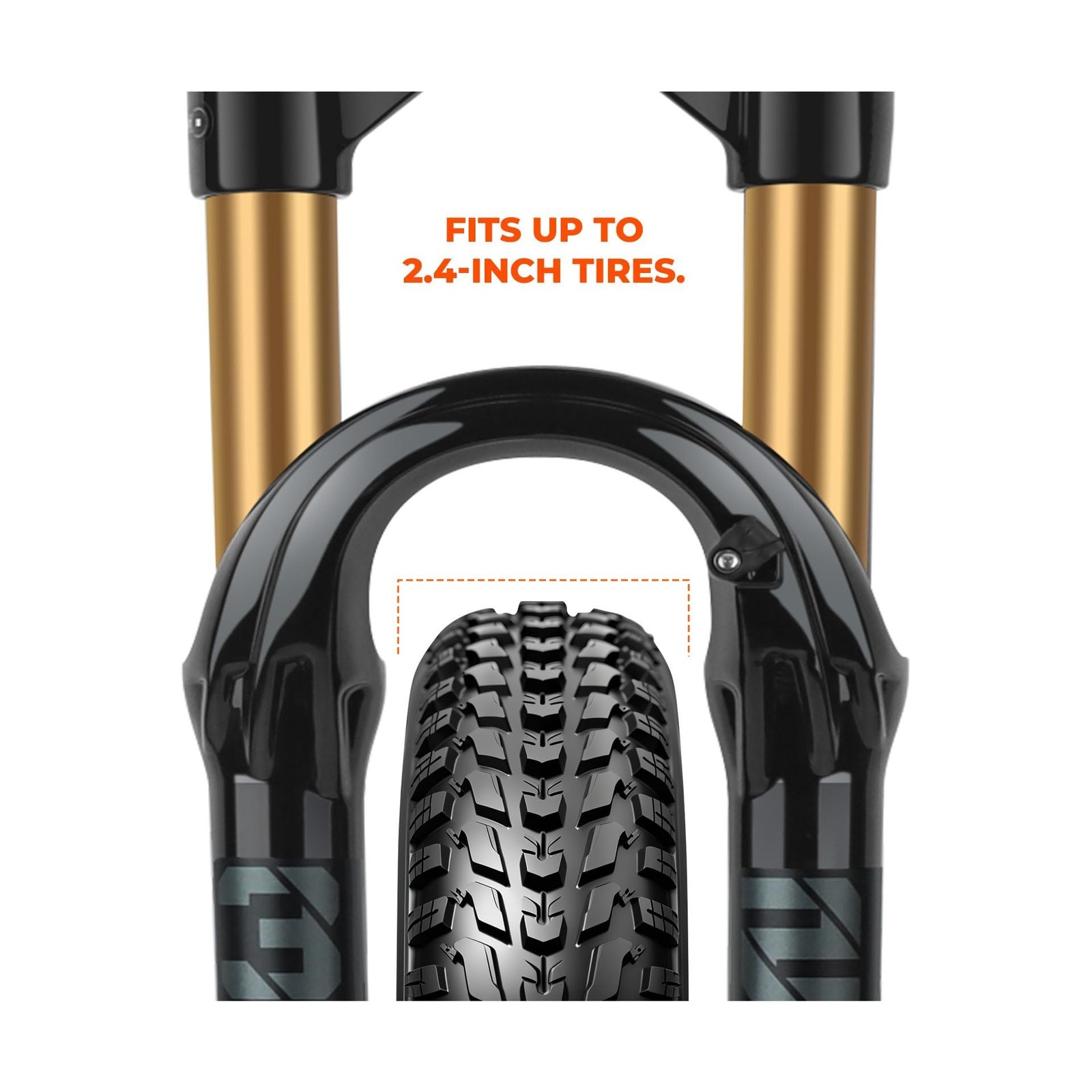 BOLANY 26/27.5/29 inch MTB Bicycle Magnesium Alloy Suspension Fork, Tapered S…