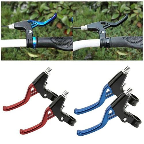 1 Pair Bicycle Brake levers, 2pcs Aluminium Alloy Bike Brake Handle Blue
