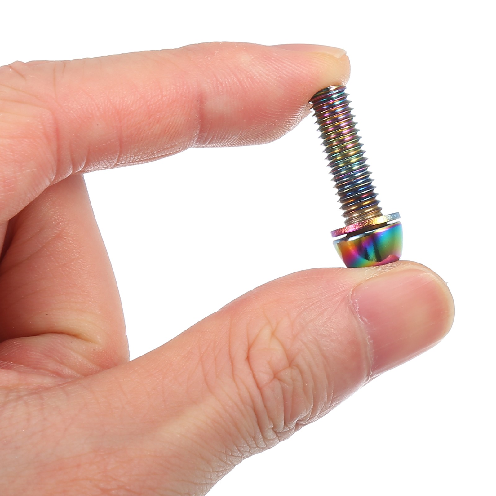 6 Pcs Bicycle Stem Screws for Bike Bicycle Stem M6x20mm Steel Assorted Color