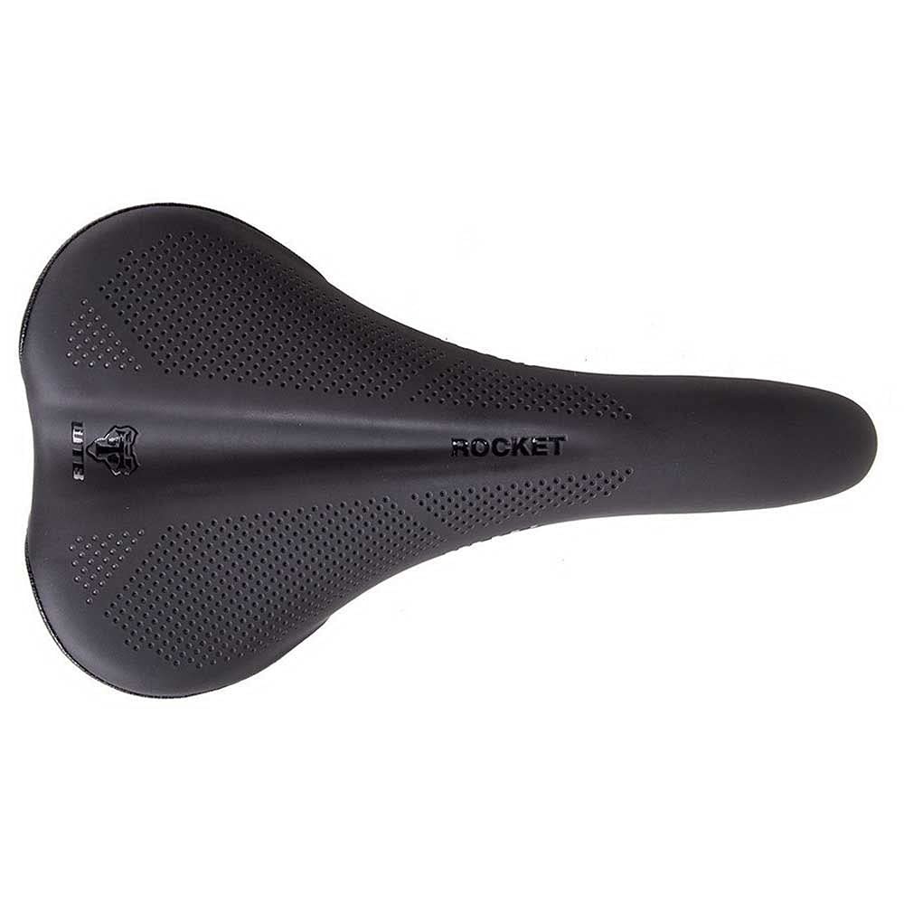Rocket E-Bike Saddle – Thick Padding, Contoured Whale-Tail Design for Comfort &