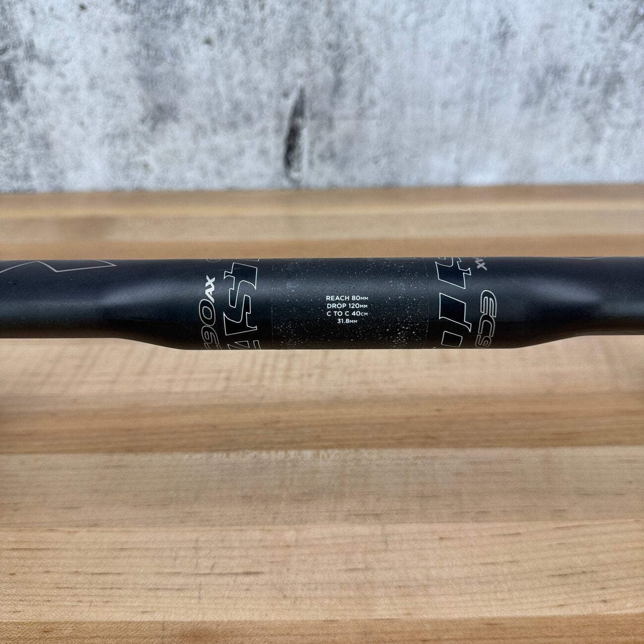 Low Mile! Easton EC90 AX Carbon 31.8mm 40/47cm 16 Degree Flare Handlebar 207g