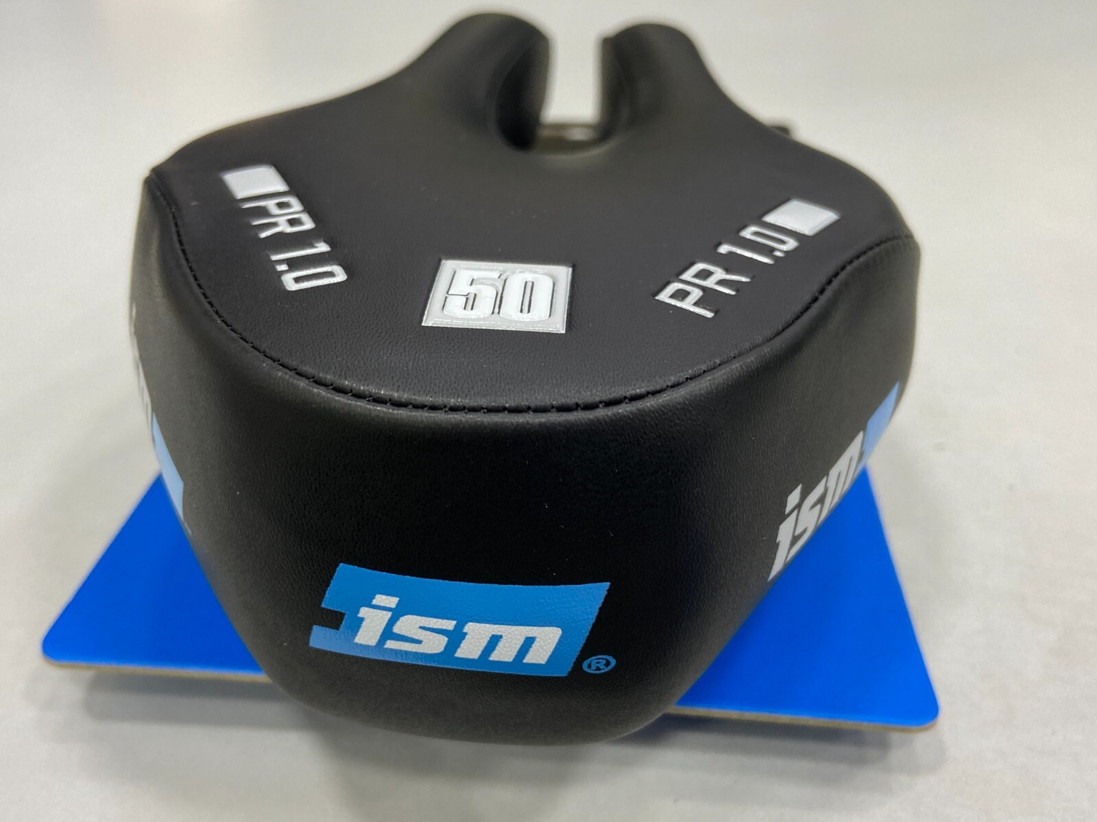 ISM PR 1.0 130x245mm 50 Padding Steel Rail Bicycle Saddle (Black)