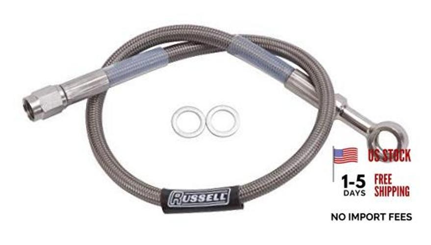 Russell 657032 Endura 10mm Banjo to Straight -3AN Brake 1 Count (Pack of 1)
