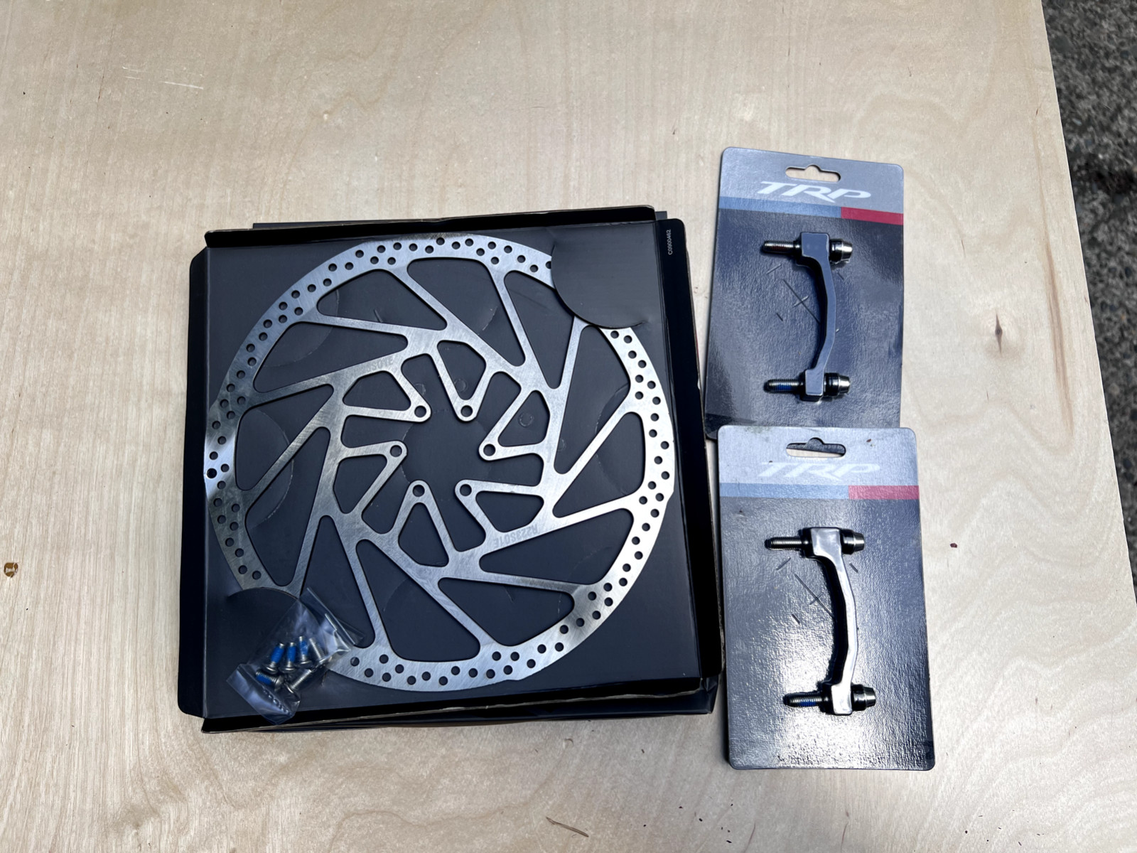 TRP DH-R EVO 4-Piston Hydraulic Disc Brake Set F+R 900/1650mm Black 220/223