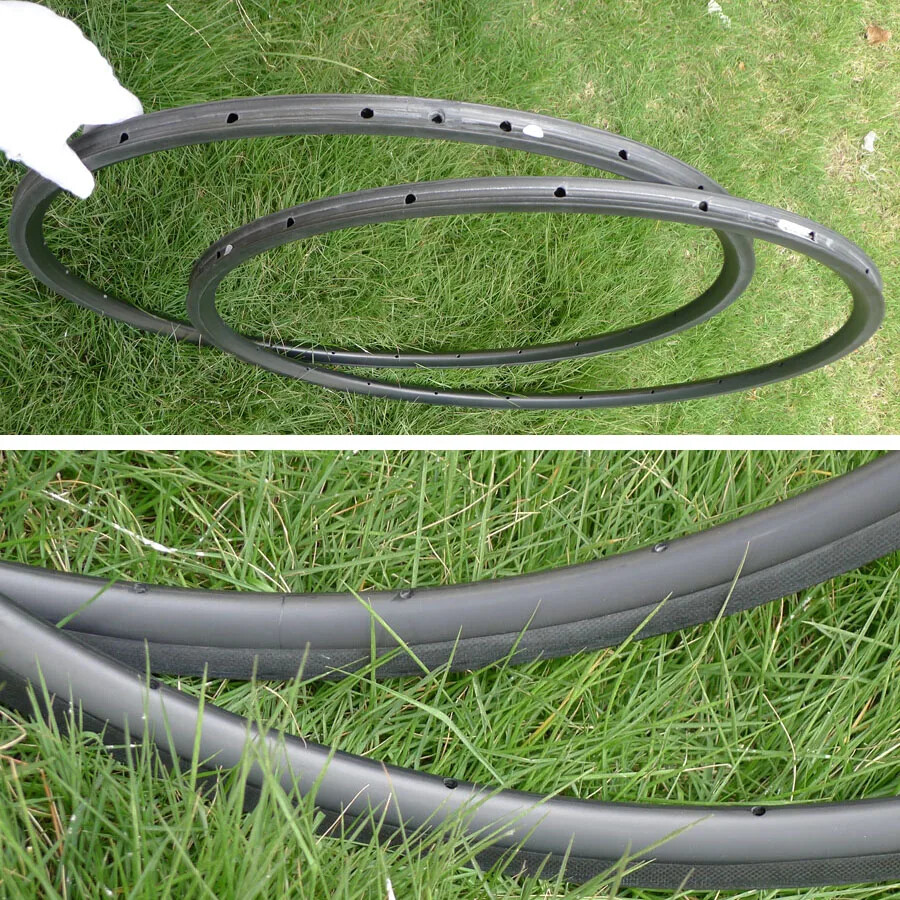 700C Carbon Road Bicycle Tubular Clincher Wheelset 24 38 44 50 60 88mm Wheels