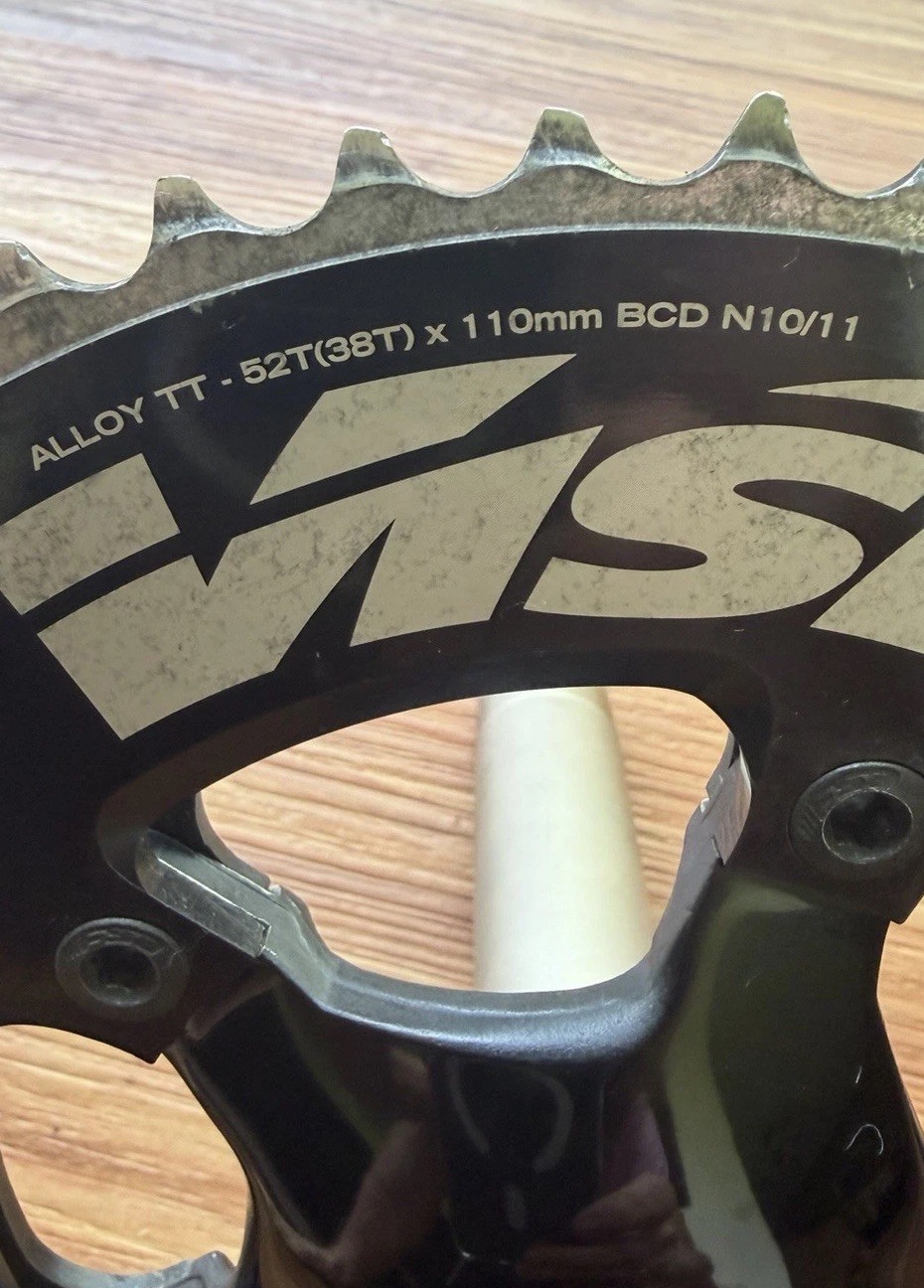 FSA Vision Trimax 172.5mm Alloy 52/36t Crank 24mm MegaExo Spindle