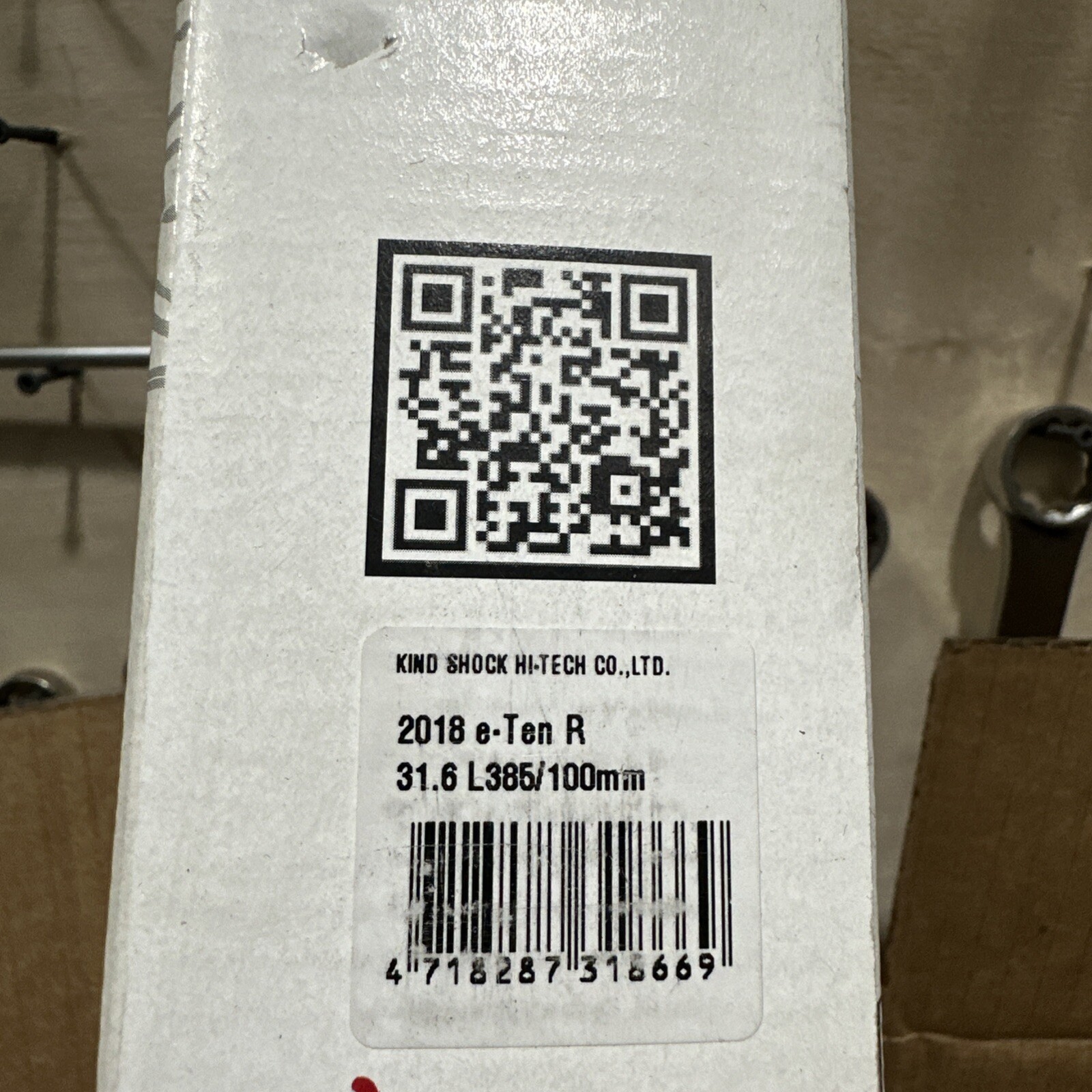 KS eTEN Dropper Seatpost – 31.6mm, 100mm, Black – Remote Not Included