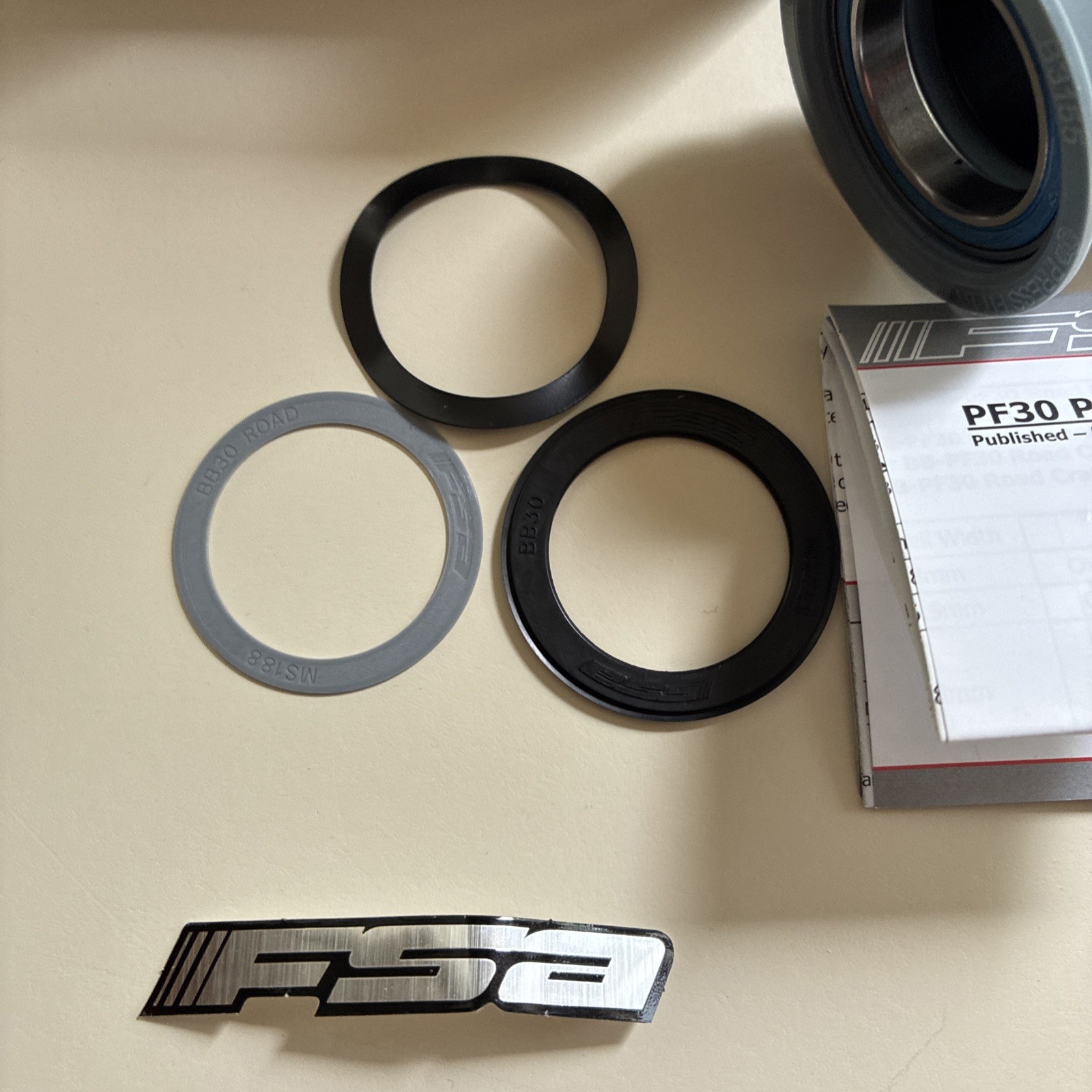 FSA BB-PF6000 Road eBike Cycling Bottom Bracket BB for PF30/BB386EVO/
