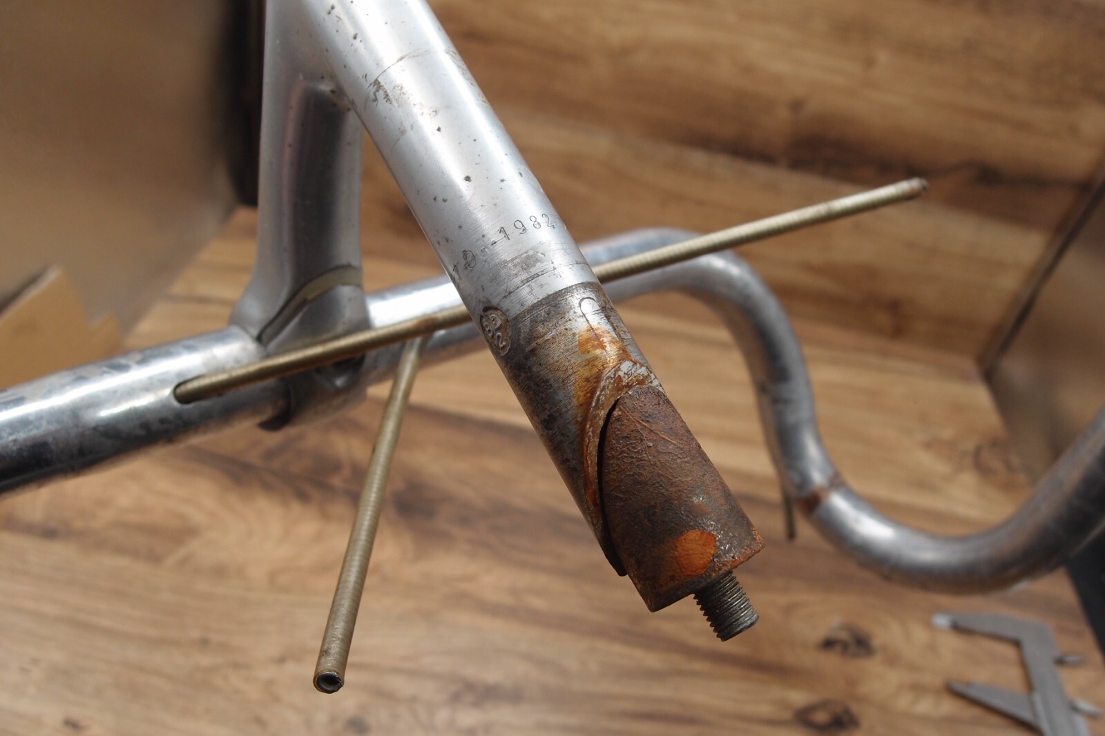 drop bar Guidone Philippe ATAX + quill stem ATAX made in France 22 mm for road