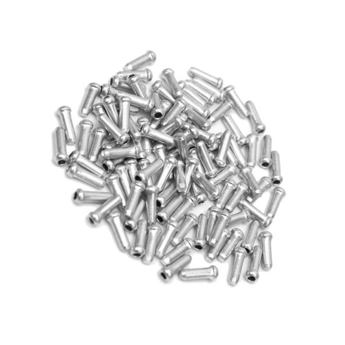 200 Pcs Bike Cable Ends Caps Bicycle Cable End Crimps Mountain Bike Brake Tips