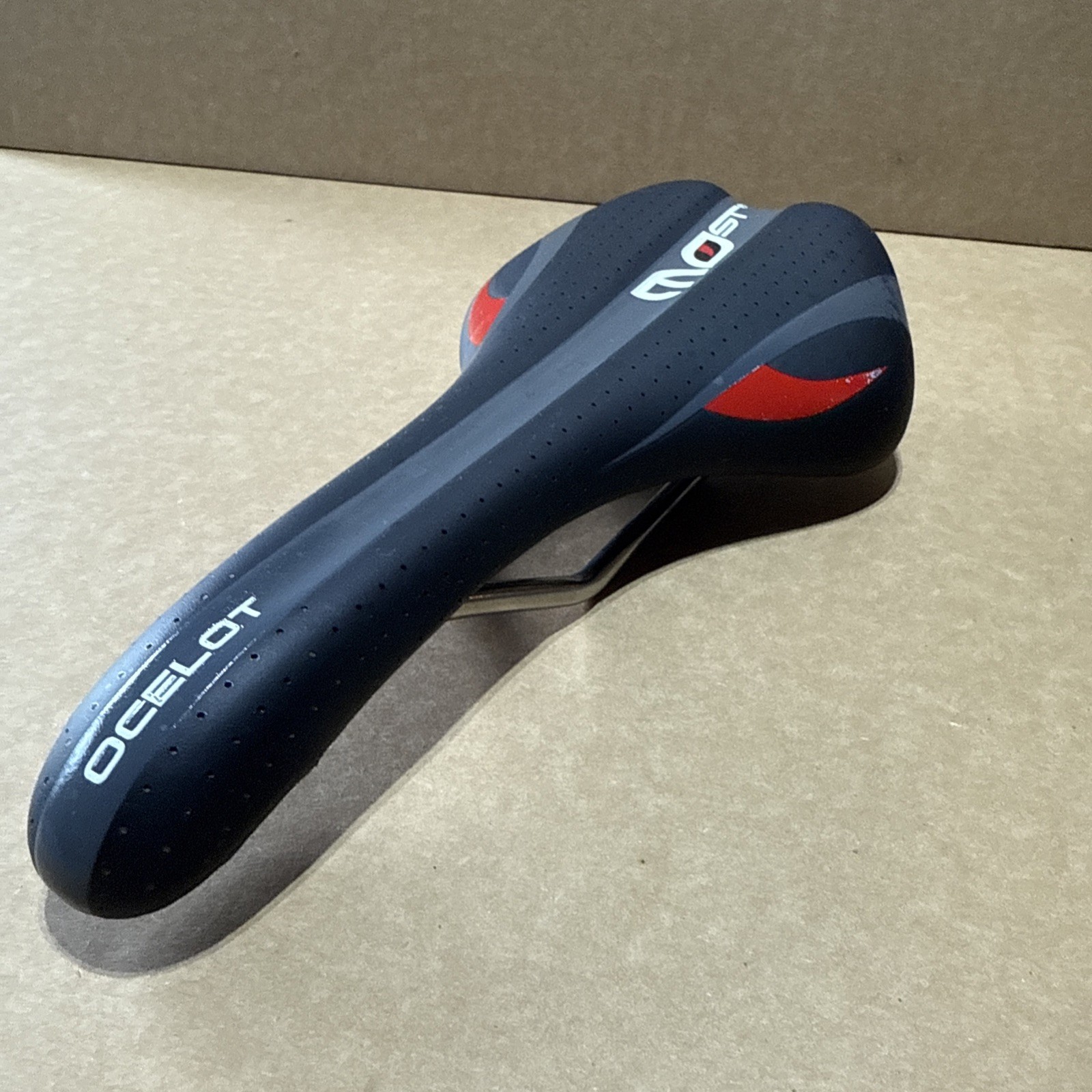 Pinarello Most Ocelot Bicycle Bike Saddle Seat w/ Titanium Rails pls58