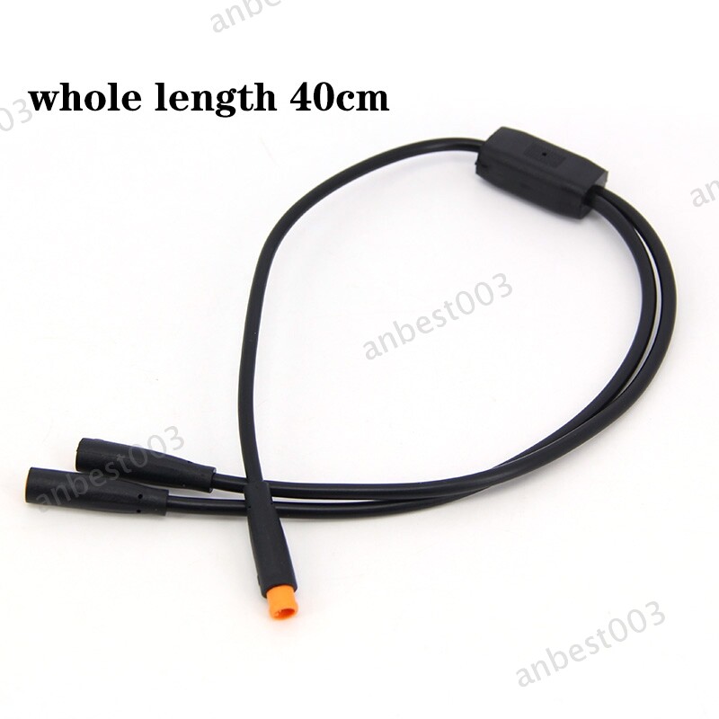 6mm M6 2 3 Pin male to female Splitter Julet Cable Plug ebike waterproof Sensor