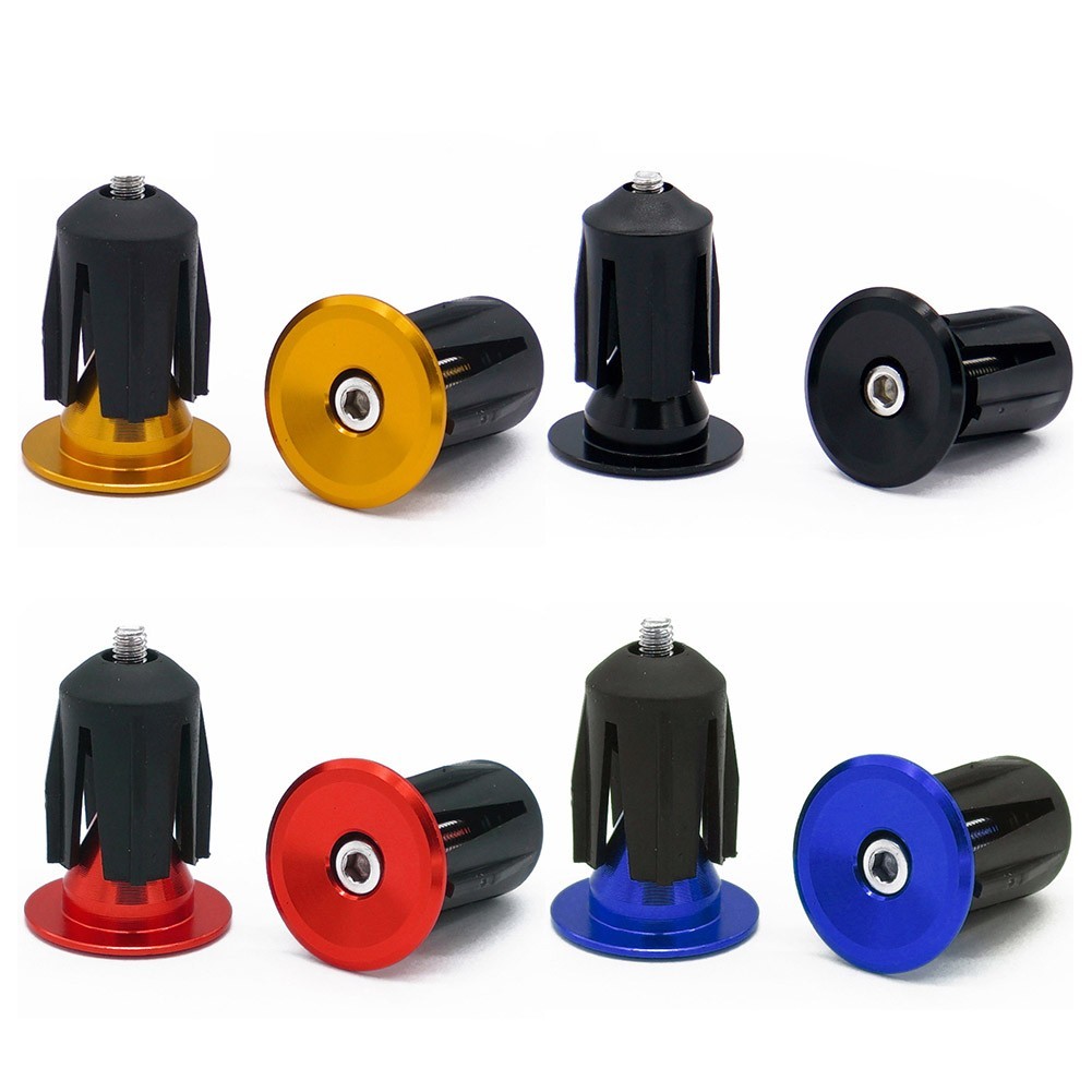 Aluminum Alloy Screw End Cap for Road and MTB Black Finish for Durability