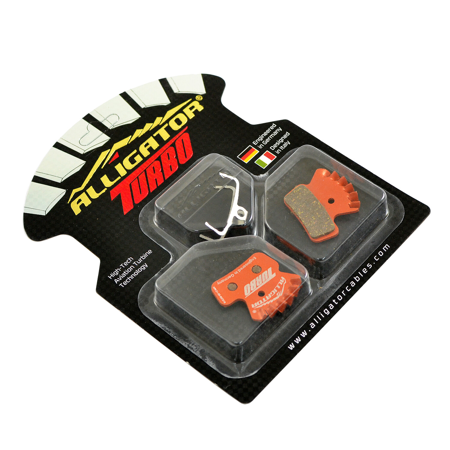 Alligator Turbo Disc Brake Pads For AVID XO Elixir 7/9 Trail, SRAM Guide 2016