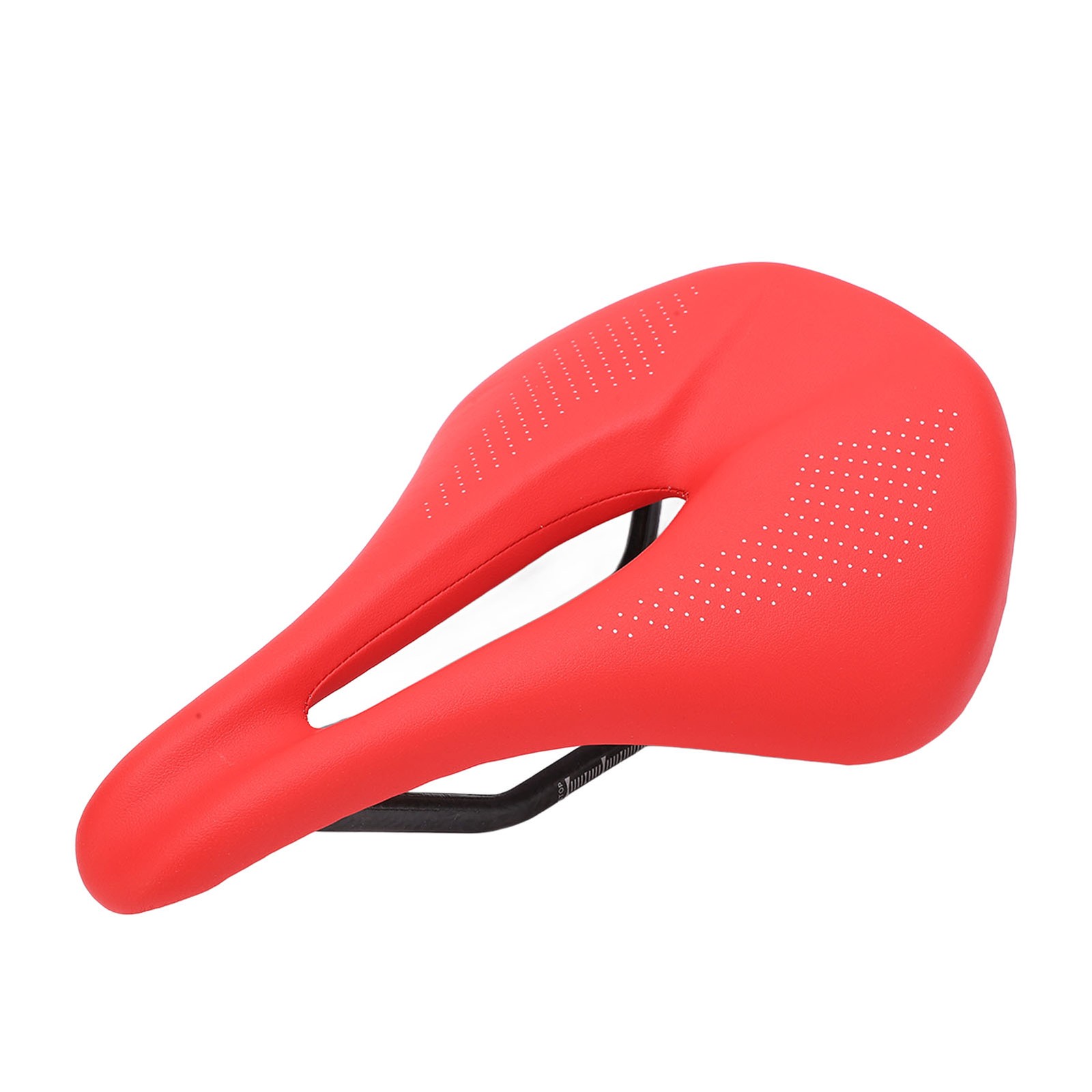 155mm Widen Carbon Fiber Leather Saddle Cushion Hollow Cycling Road Bike