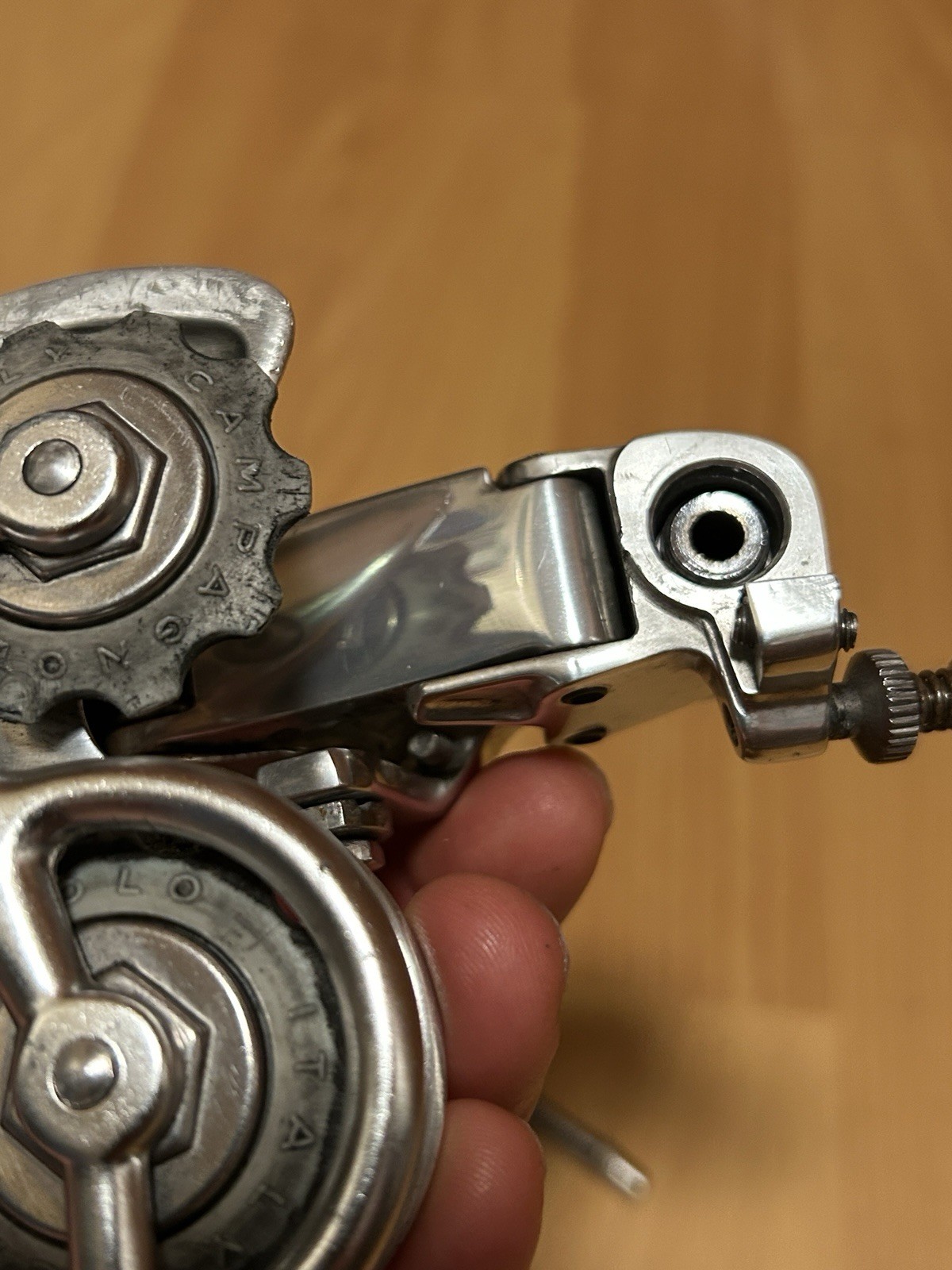 Vintage Campagnolo Record A010 C-Record 2nd Gen Rear Derailleur Syncro 8 Spd