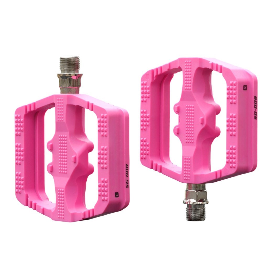 Mountain Bike Pedals Lightweight Aluminum Alloy 6061 and ABS Plastic Design
