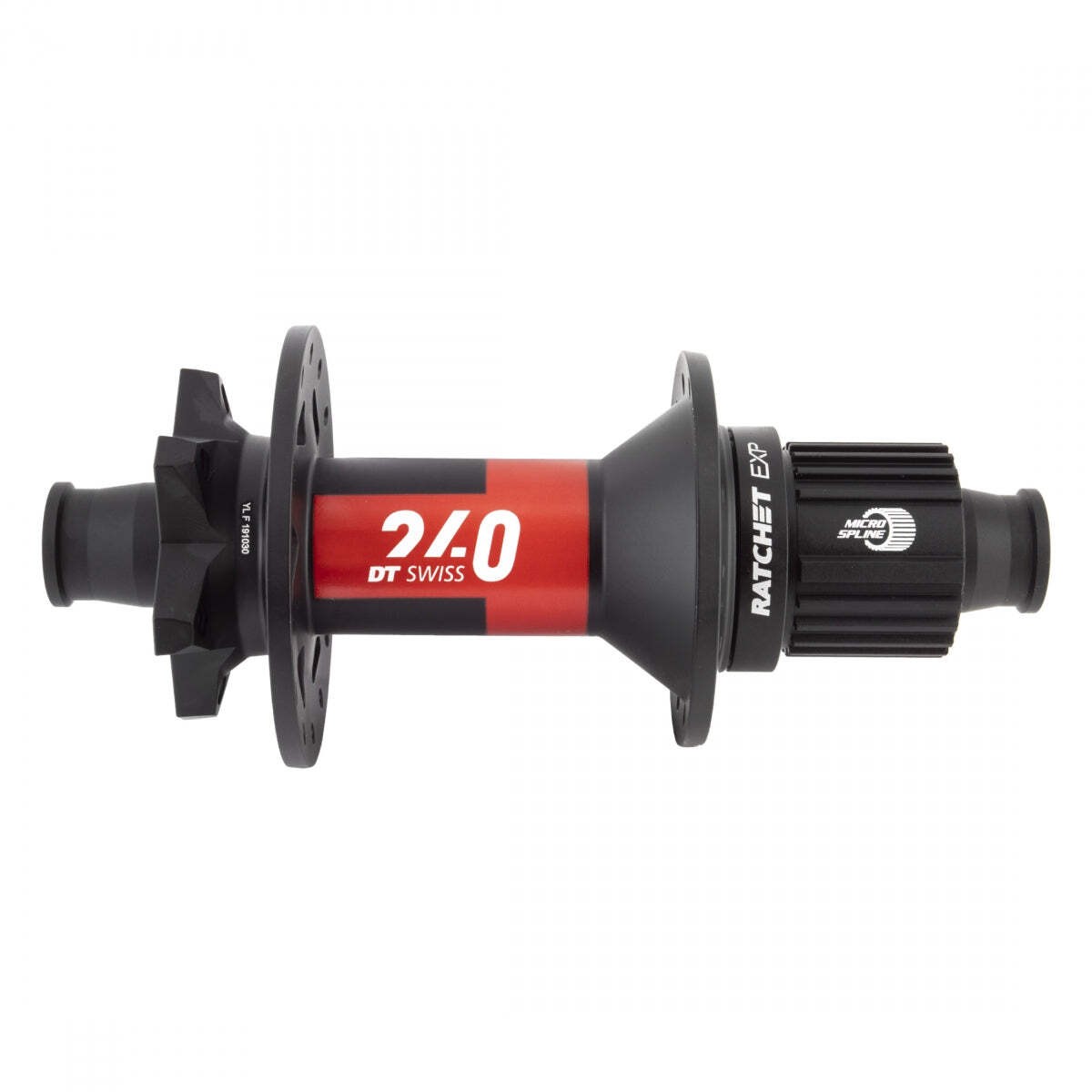 DT Swiss Alloy Rear 240 MTB Bicycle Hub, 28 Hole, 148mm, Black