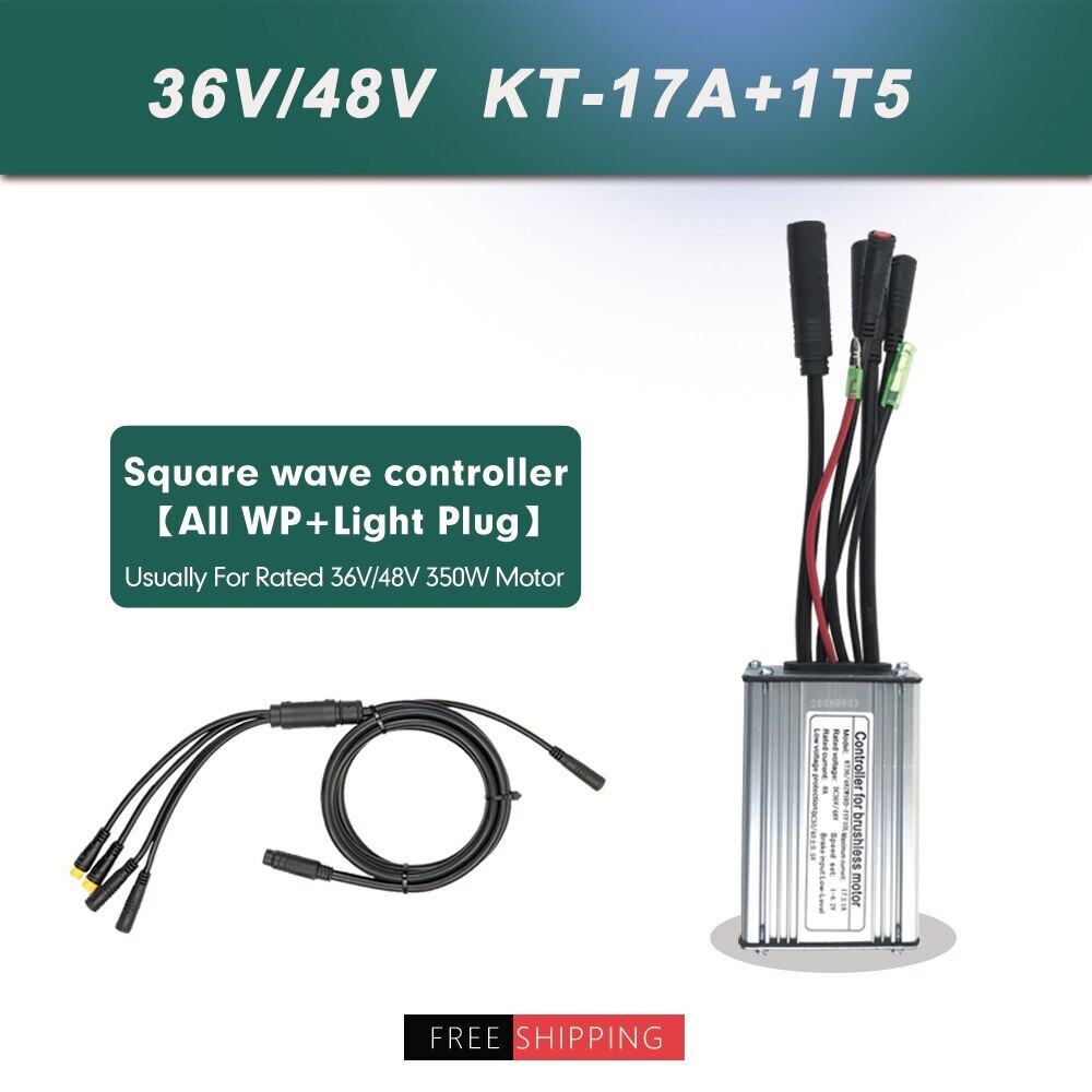 E-bike Controller 15-30A Control System with Use for 250W-1000W Hub Motor