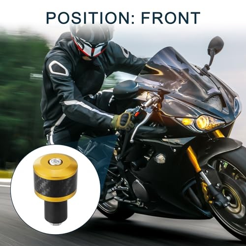Motorcycle Handlebar End Plug Aluminum Alloy 18mm-20mm 0.71″-0.79″ Fashionable