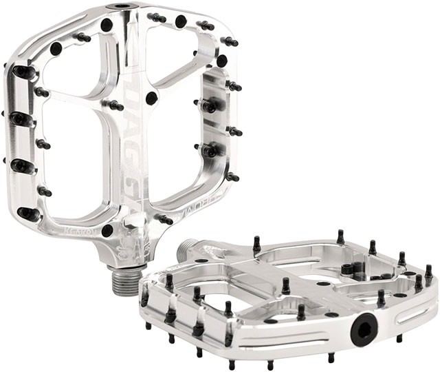 Chromag Dagga Pedals – Platform, Alloy, 9/16″, Silver