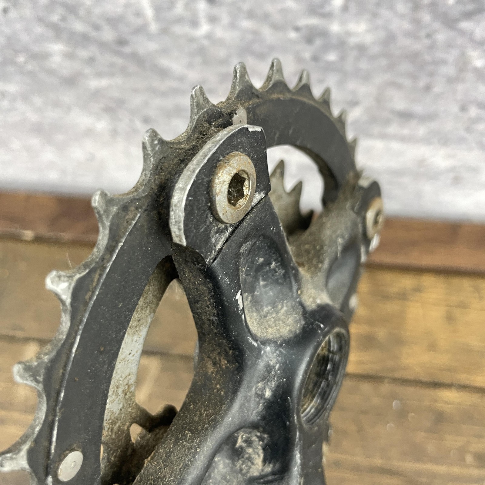 Race Face Prodigy Crank Set SPLINE 175mm 104/64 BCD Triple 90s Mountain Bike
