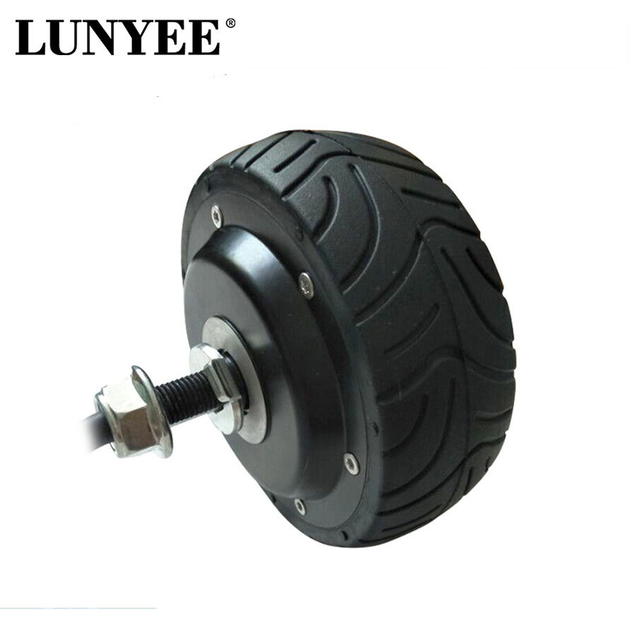 4 inch 24V36V BLDC Electric motor wheel Double Single shaft Hub Motor Scooter