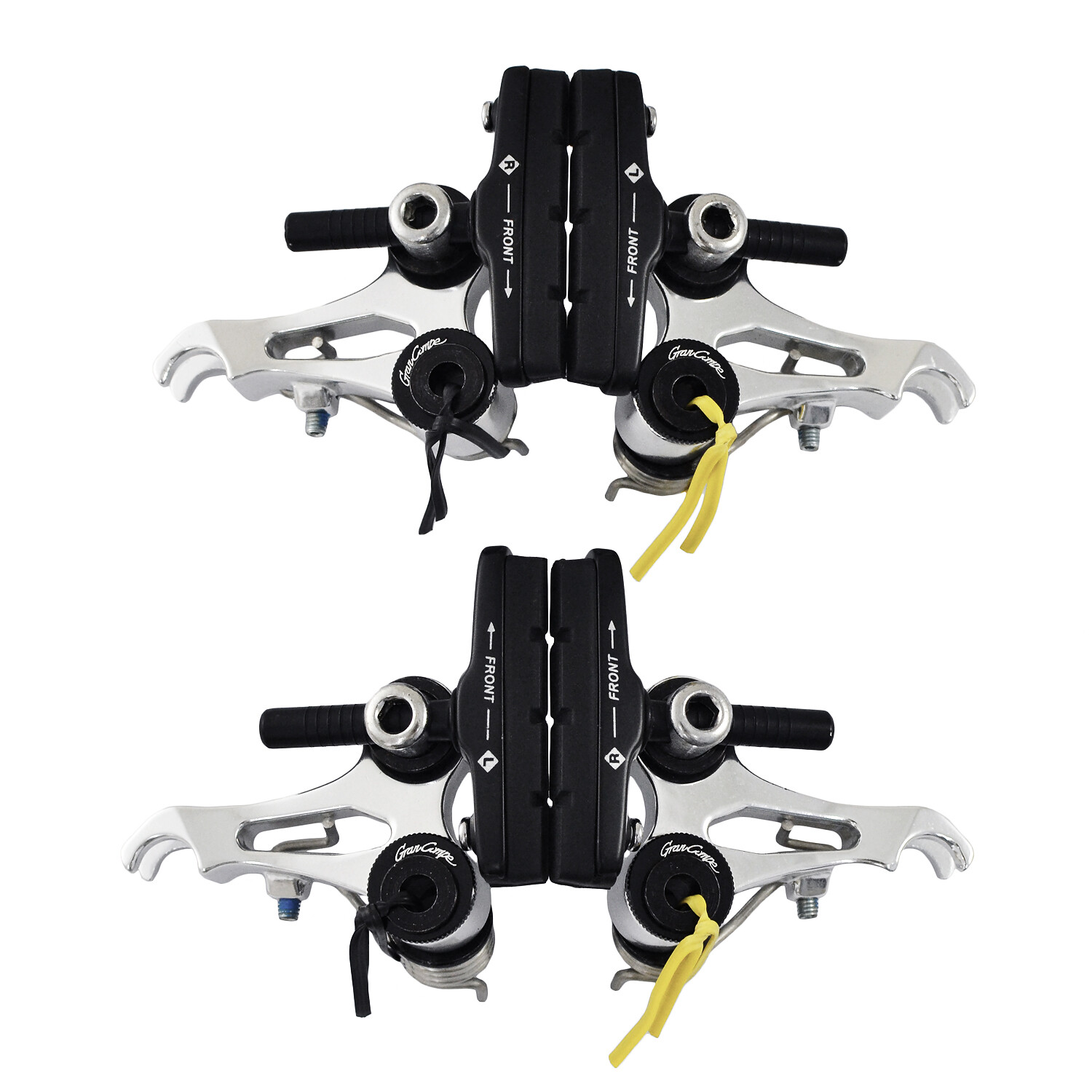 DIA-COMPE CR-X Cyclocross Cantilever Brake Set (Front & Rear) , Silver