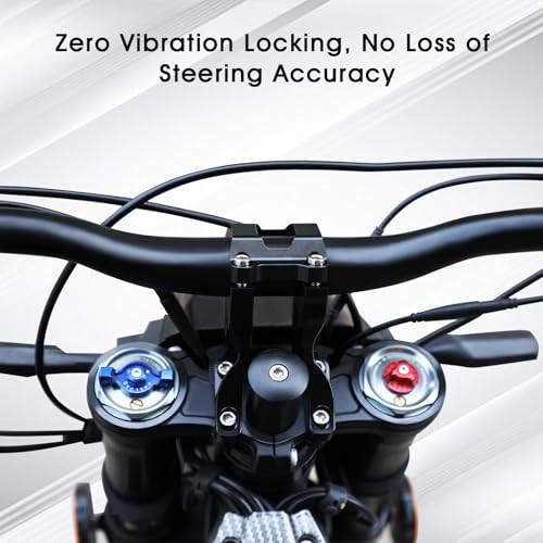 7075 Aluminum Alloy Handlebar Riser CNC Second Generation Handle Bar Mount