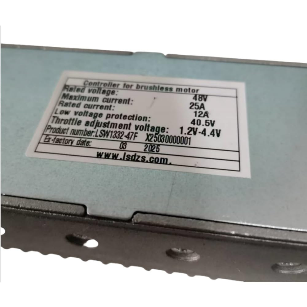 LSW1332-47F Electric Bicycle Controller 48V 25A Brushless Motor Controller for E