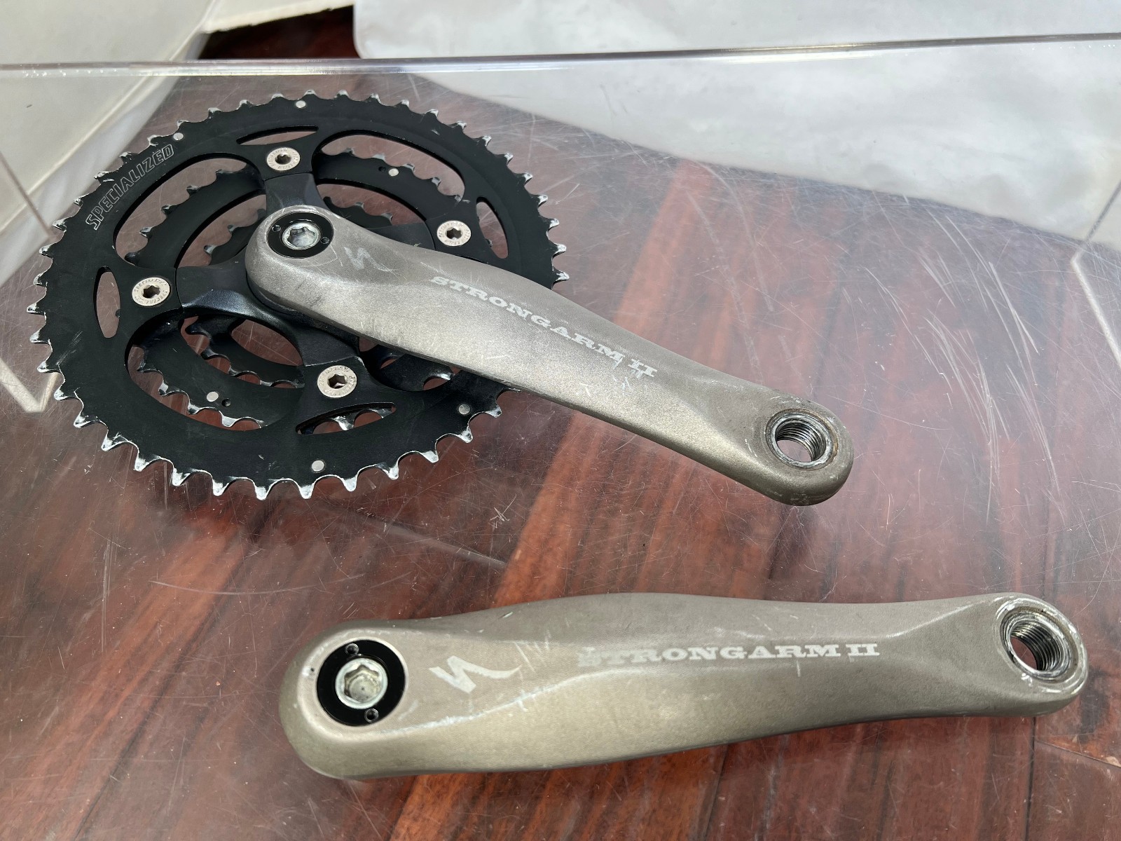 Specialized Strong Arm II 175mm Aluminum Mountain Bike Triple Crankset 44/32/22