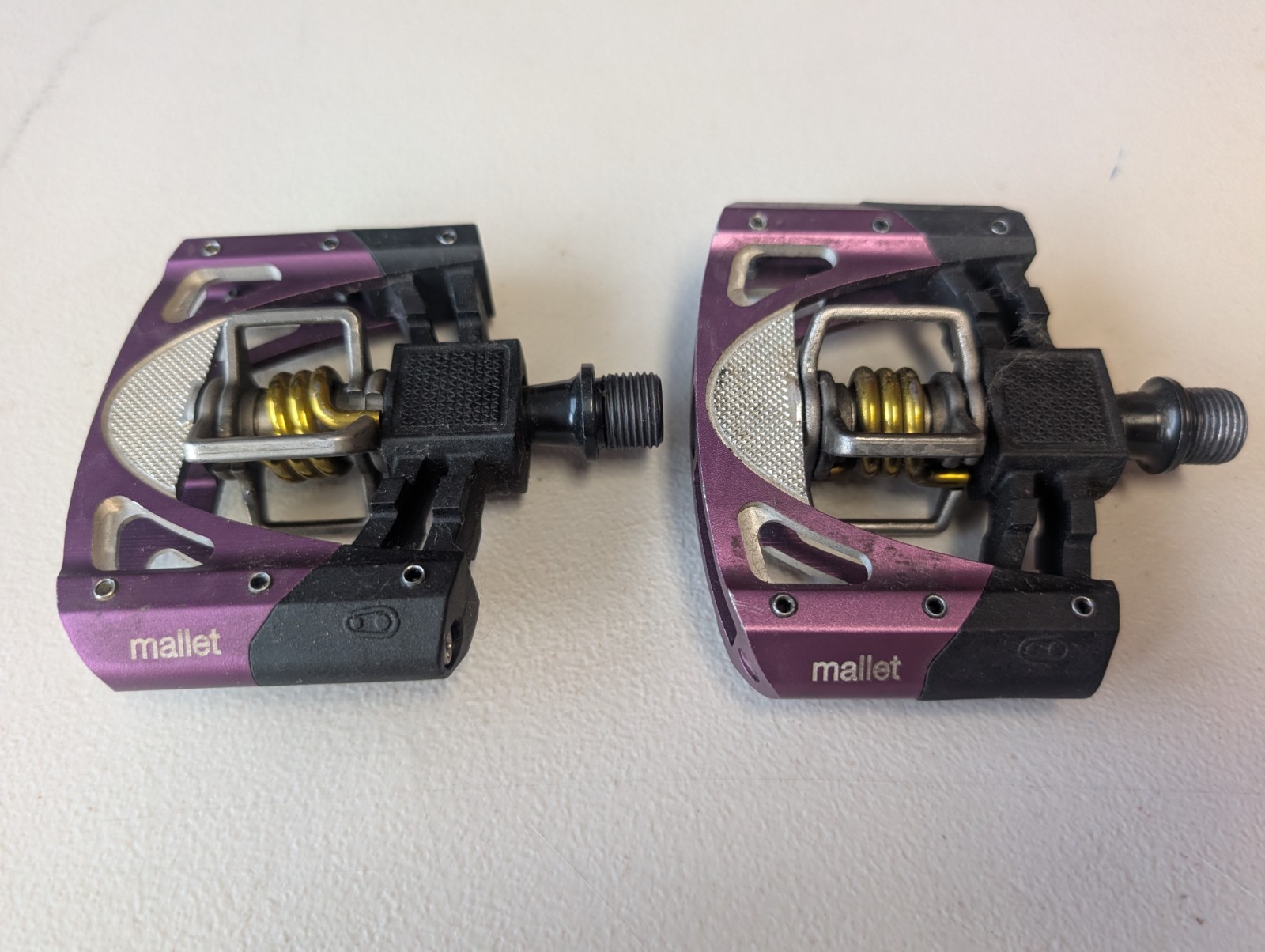 Crankbrothers Mallet Trail Purple/Black MTB Mountain Bike Clipless Pedals