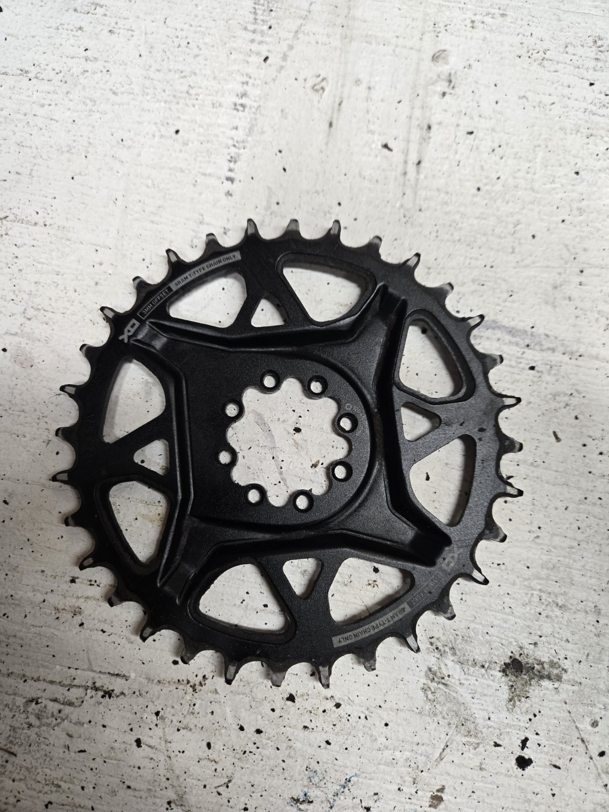 SRAM X0 Eagle T-Type XS-1295 12-Speed Cassette And XO 32 T Chainring