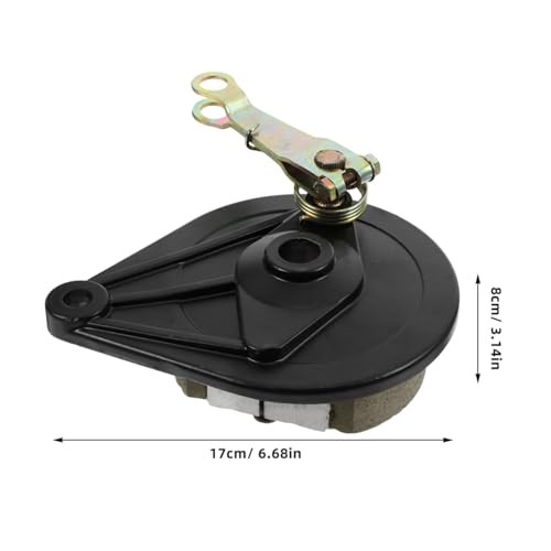 Electric Motorcycle Rear Drum Brake Assembly Kit 6.69×6.69×3.14 In