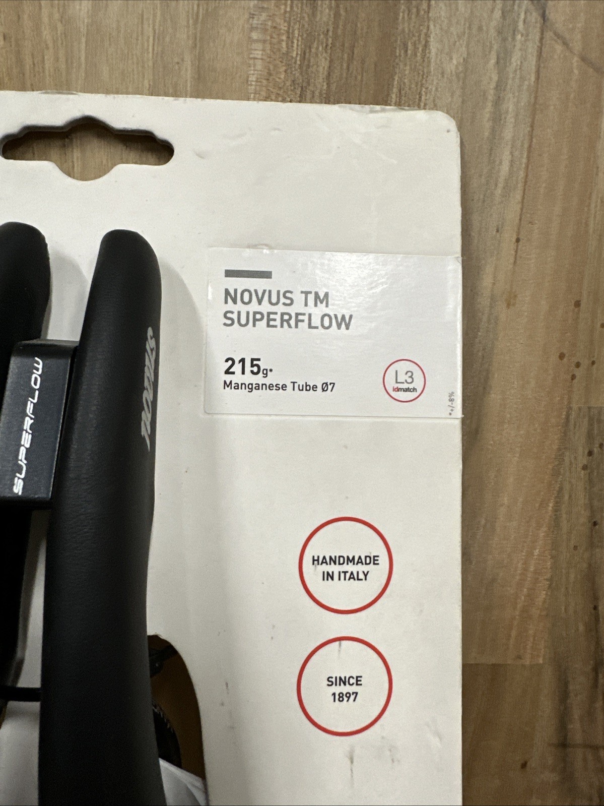 Selle Italia Novus Endurance TM Superflow Saddle – Manganese, Black, L3