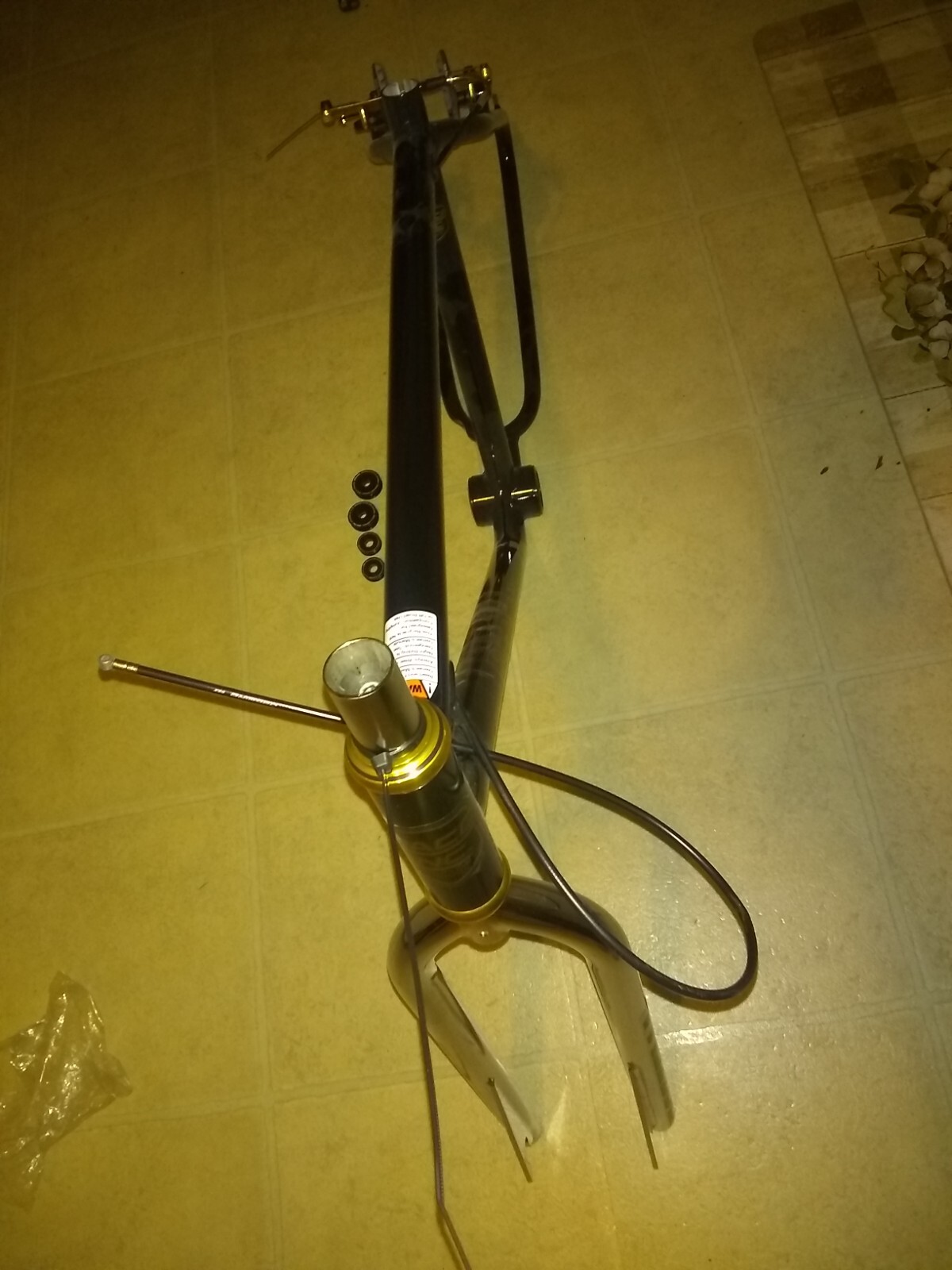 FRAME FORK HEADSET BRAKES ONLY bmx NEW never ridden 29″ fmf Dyno SE BIKES hutch