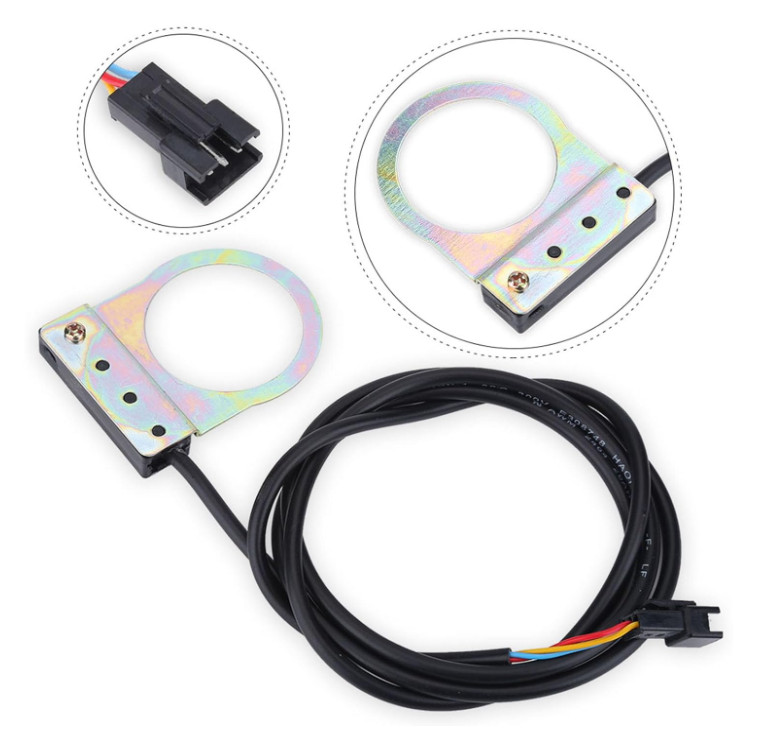 E Bike PAS System Assistant Sensor, 12 Magnets, Electric Power Pedal Assist Sens